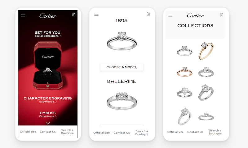 Cartier bridal on sale